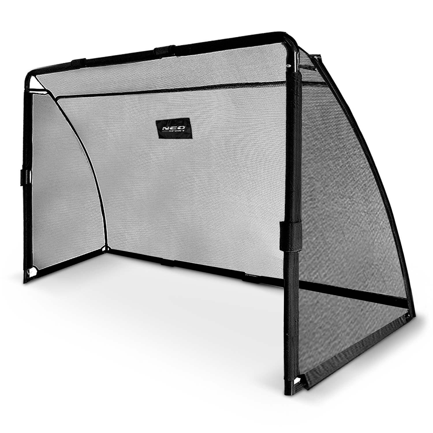 Duża bramka piłkarska Neo-sport NS-487 do piłki nożnej 180x120x60 cm stalowa 2/7