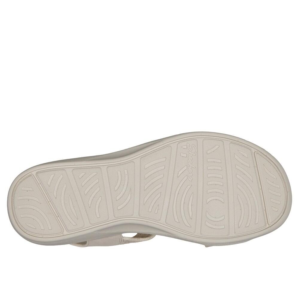 Sandalia Mujer Skechers Arya Favorite Finds Tejido Ofwhite 4/7