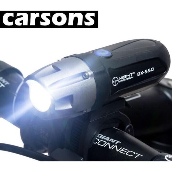 Far Carsons, reincarcabil, 4 moduri, indicator baterie