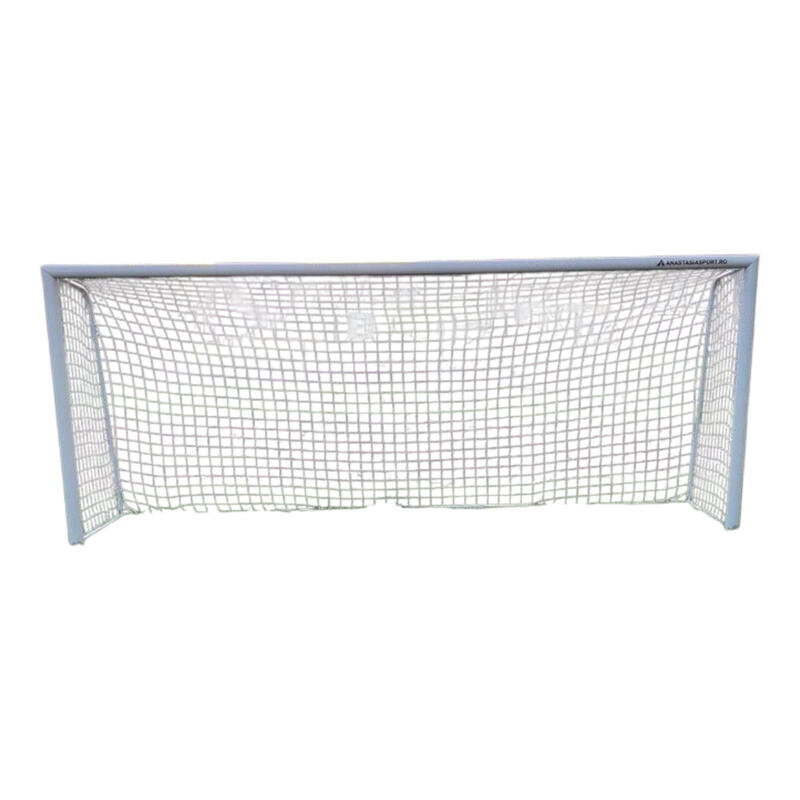 Poarta fotbal 5x2, aluminiu, profil 120x 100 mm, 5x2 m, mobila, spate din otel