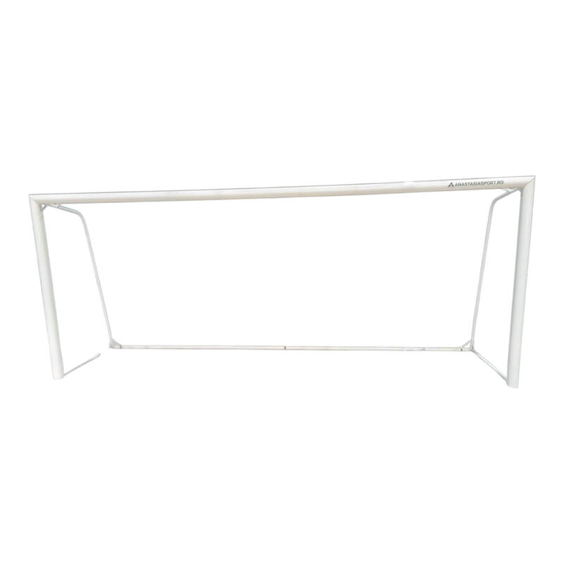 Poarta fotbal 5x2, aluminiu, profil 120x 100 mm, 5x2 m, mobila, spate din otel