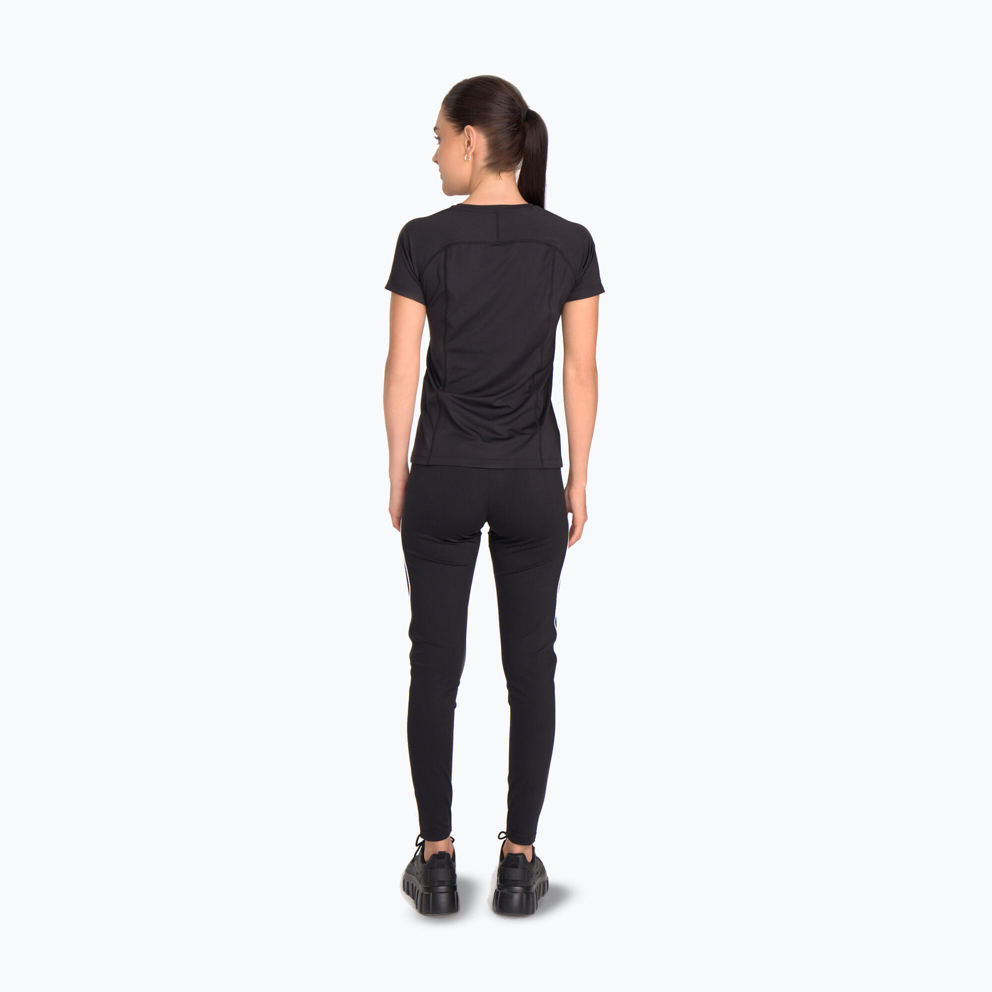 Camiseta de treino feminina Cardio Bunny HCB-425 Active preta 3/7