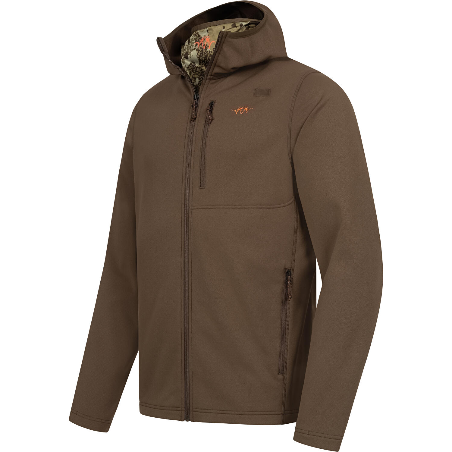 Jagd Midlayer Hoody Fullzip atmungsaktiv Drain 3/4