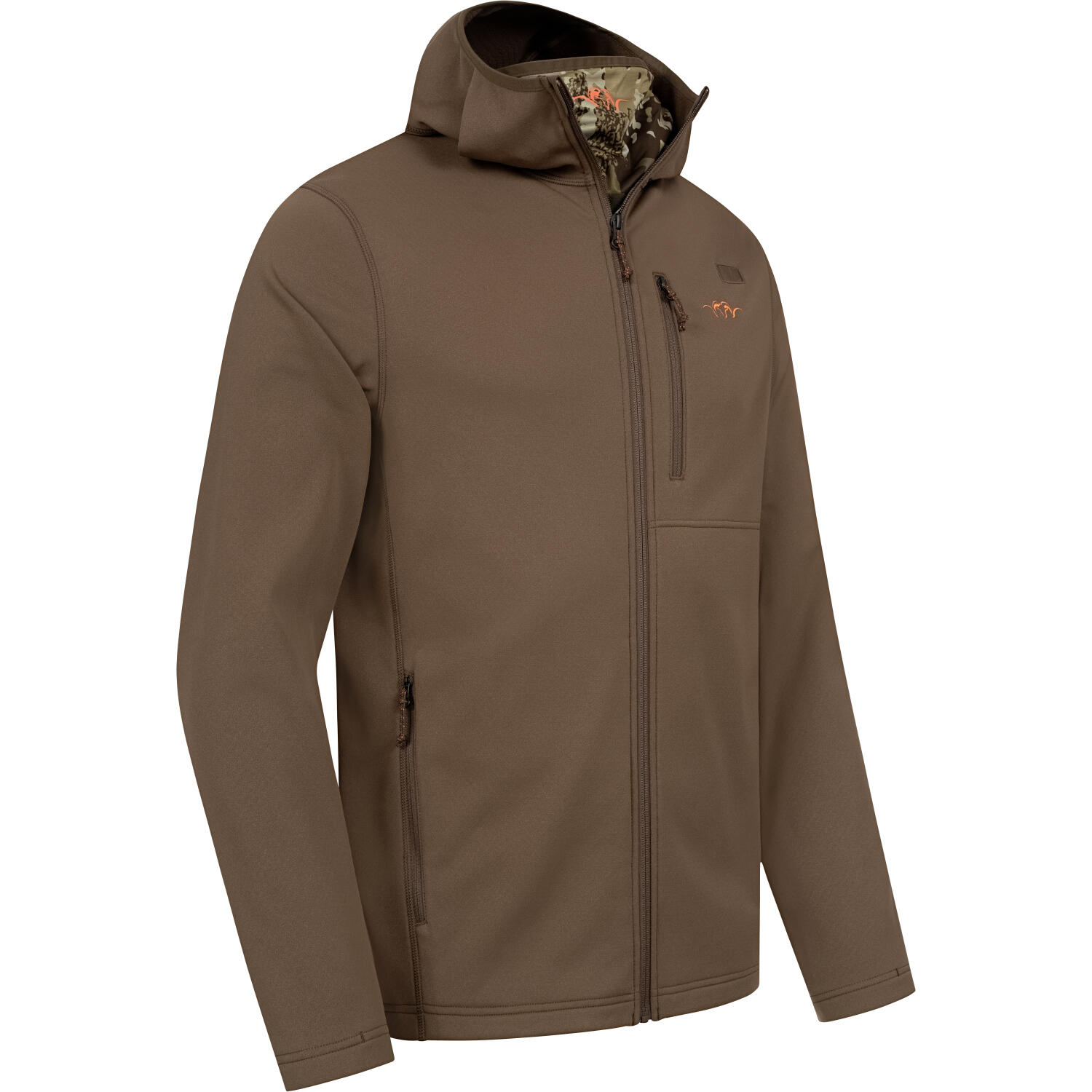 Jagd Midlayer Hoody Fullzip atmungsaktiv Drain 2/4