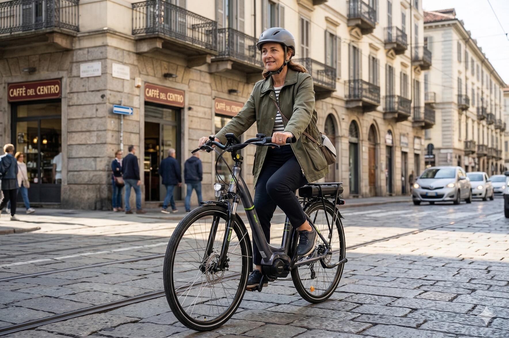 Denver E6000 elektrische fiets met Shimano E5000 middenmotor 5/5