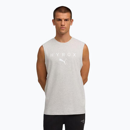 Débardeur d'entraînement homme PUMA Hyrox Cutoff gris
