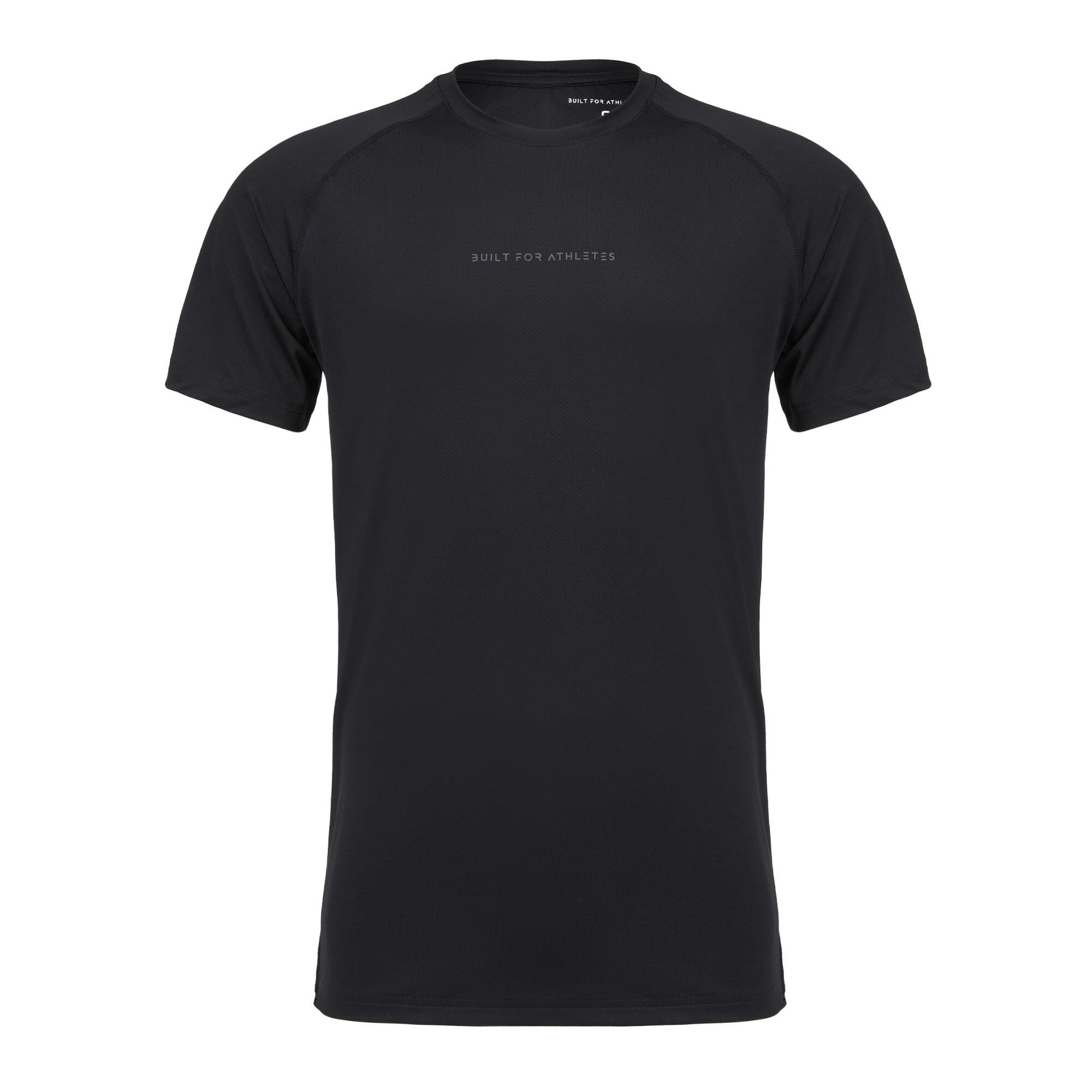 Herren Trainingsshirt Built For Athletes Performance schwarz 7/7