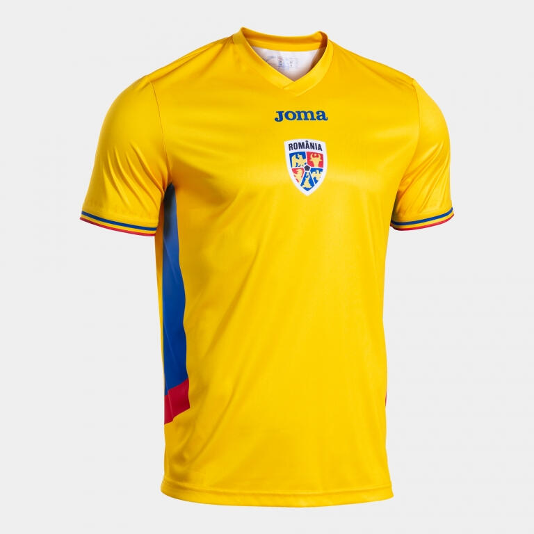 Tricou Oficial de suporter adulti Joma Romania 25/26 Galben