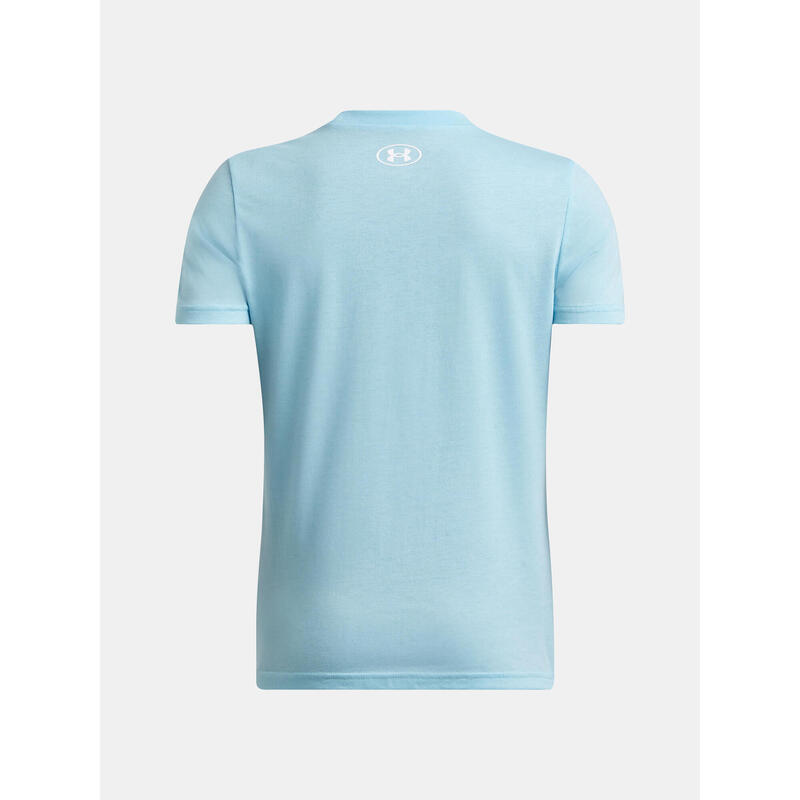 Tricou pentru copii Under Armour Sportstyle Left Chest albastru