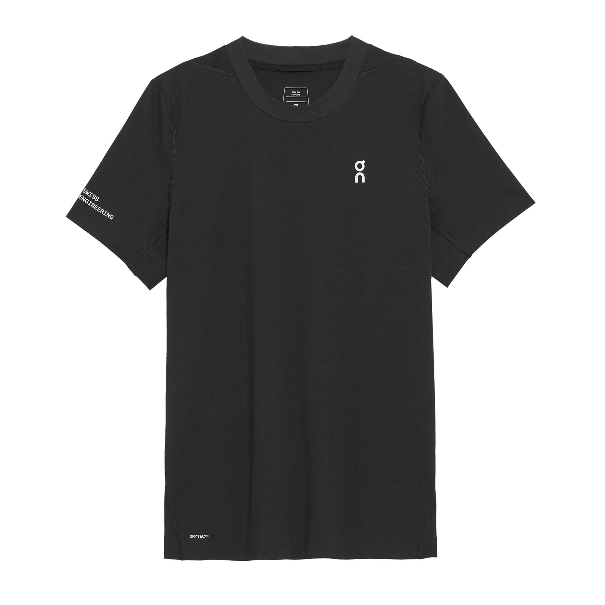 Camiseta de entrenamiento para mujer On Active-T negra 4/4