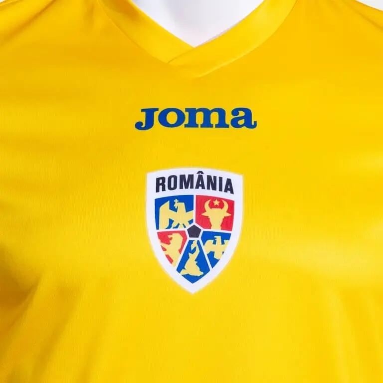 Hivatalos felnőtt szurkolói póló Joma Románia 25/26 Sárga 3/7