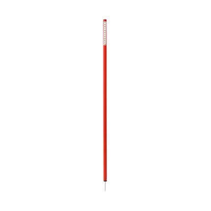Slalomstange 170 cm Ø 33 mm, Metallspitze