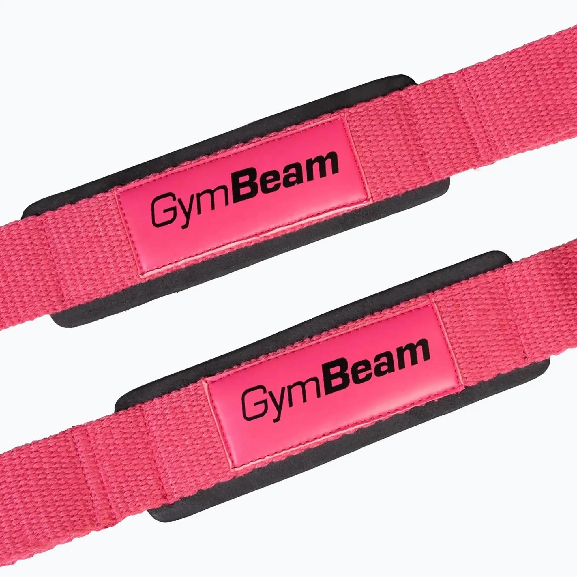 Cinghie fitness antiscivolo 60 cm rosa X-Grip 3/6