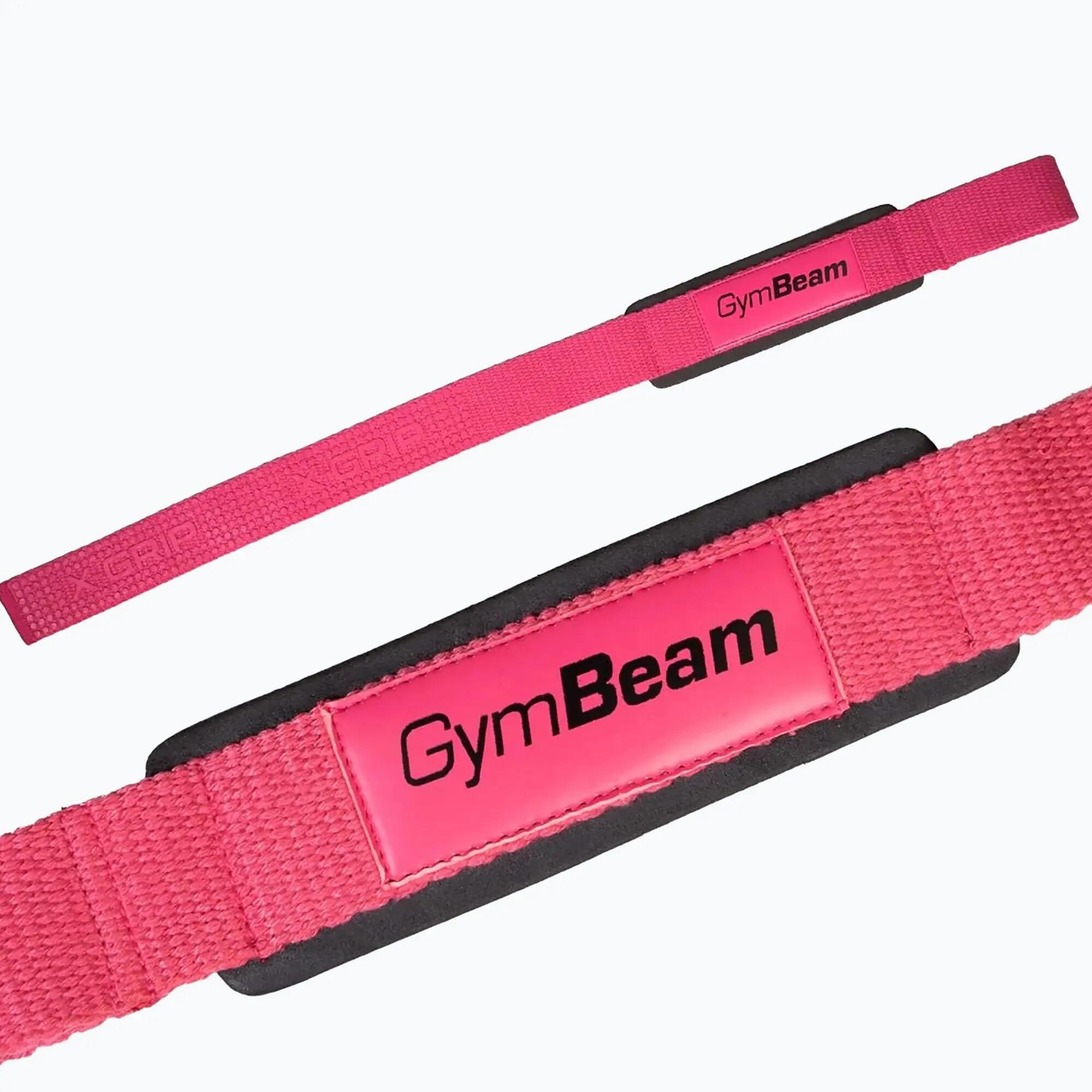 Cinghie fitness antiscivolo 60 cm rosa X-Grip 2/6