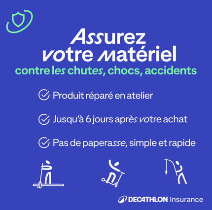 Assurance casse 2 ans Tous Produits entre 50 et 79,99 € (Hors raquettes)