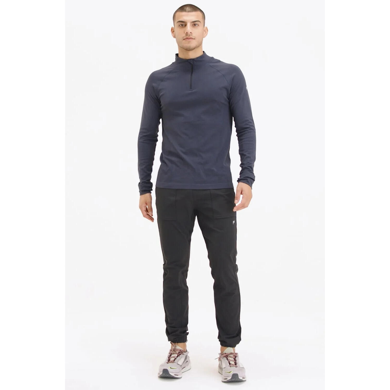 Pantalon De Jogging Homme The One En Tissu Technique Avec Poches Zippées 7/7