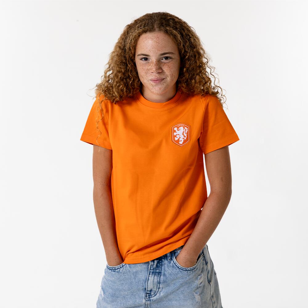 Nederlands Elftal Logo T-shirt Kinderen - Oranje 5/7