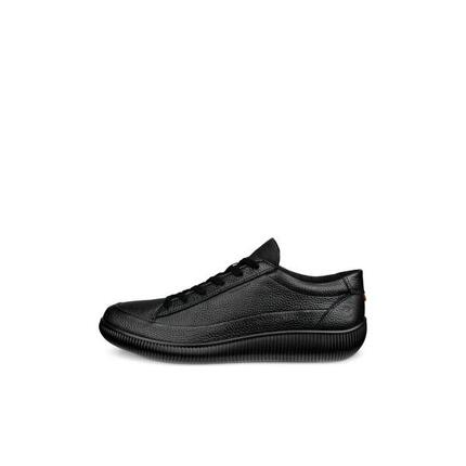 Glänzende Leder-Sneaker Ecco Soft Zero