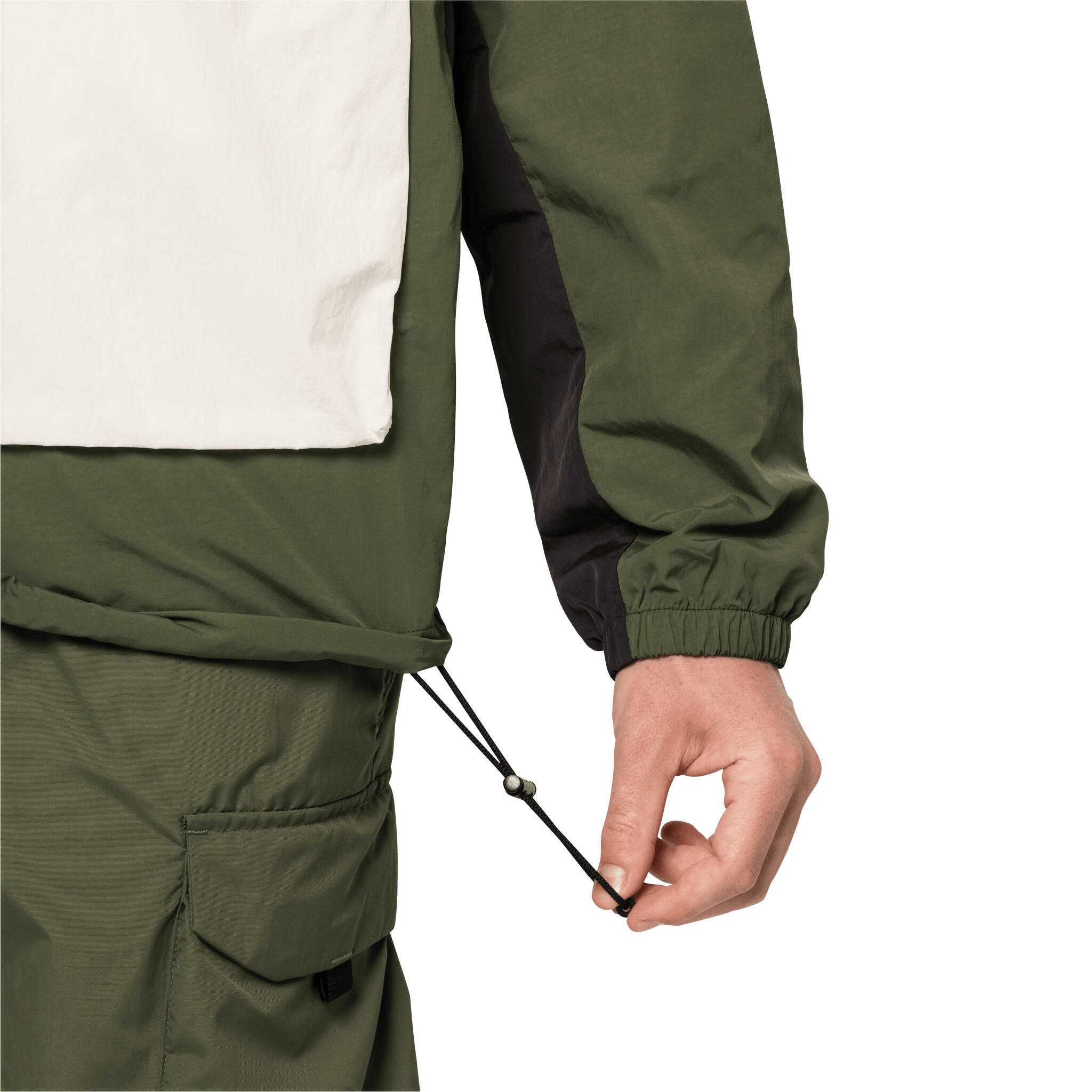 Wasserdichte Jacke Jack Wolfskin 365 Rebel Overhead 3/5