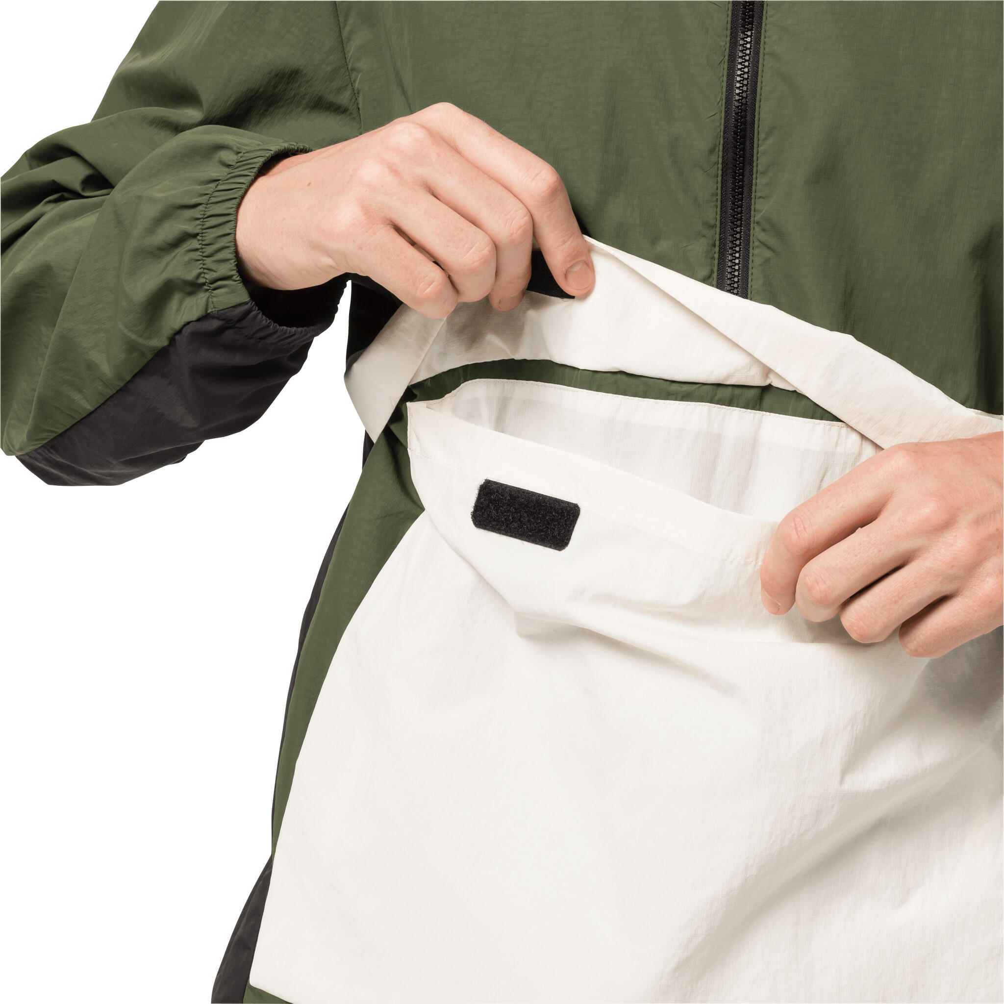 Wasserdichte Jacke Jack Wolfskin 365 Rebel Overhead 4/5