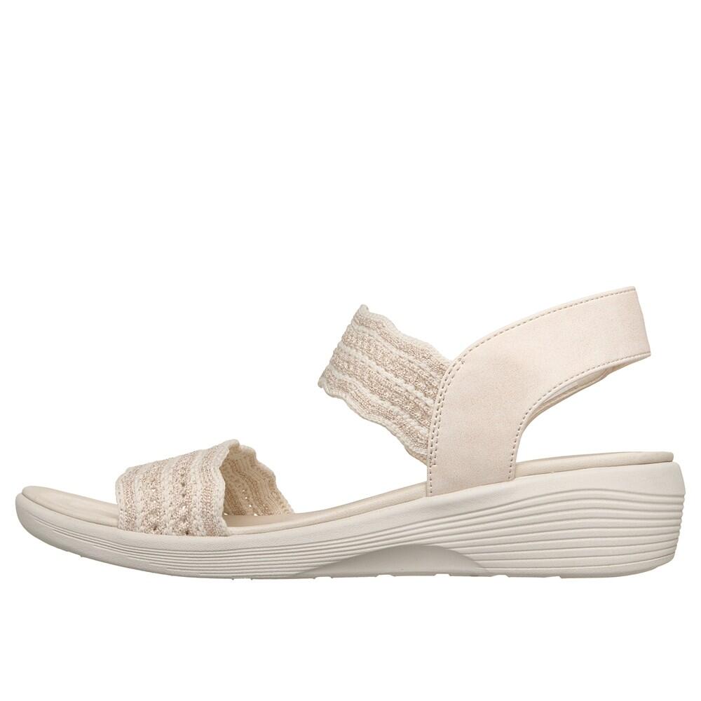 Sandalia Mujer Skechers Arya Favorite Finds Tejido Ofwhite 7/7