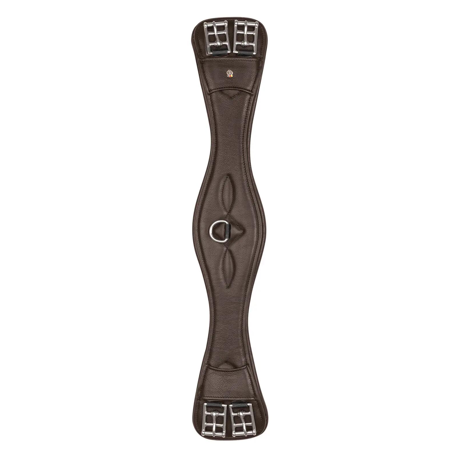 Sangle de dressage d'équitation en cuir Waldhausen Comfort 1/1