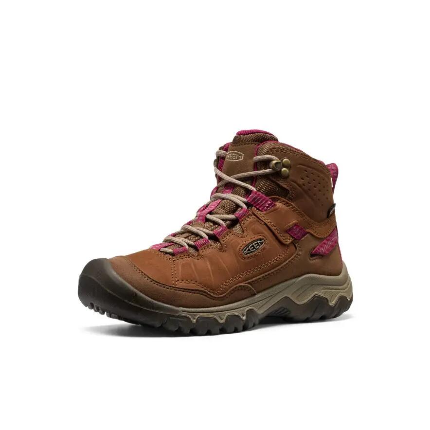 Scarpe da trekking con collarino medio WP da donna Keen Targhee IV 2/5