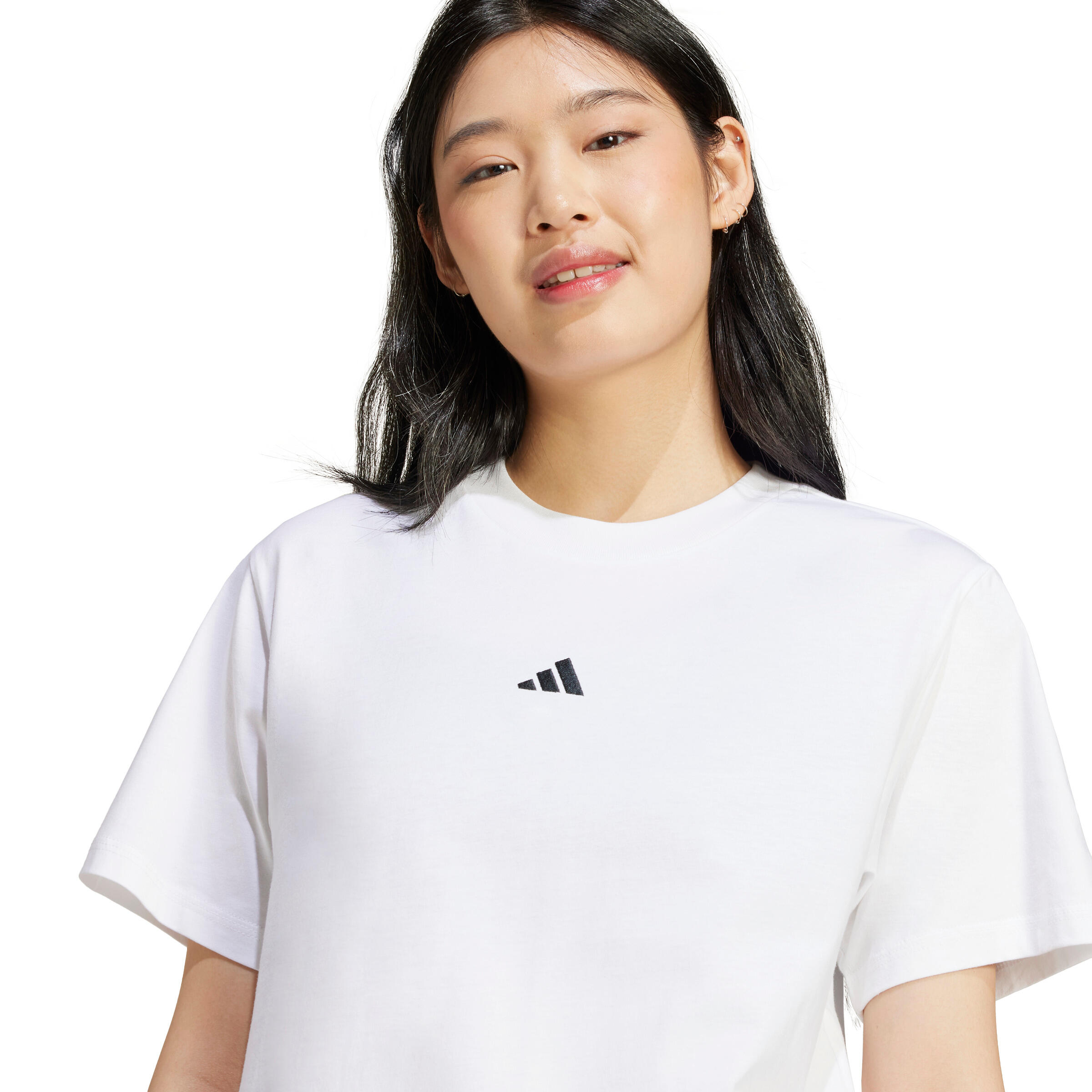 T-shirt da donna adidas Essentials Small Logo 5/6