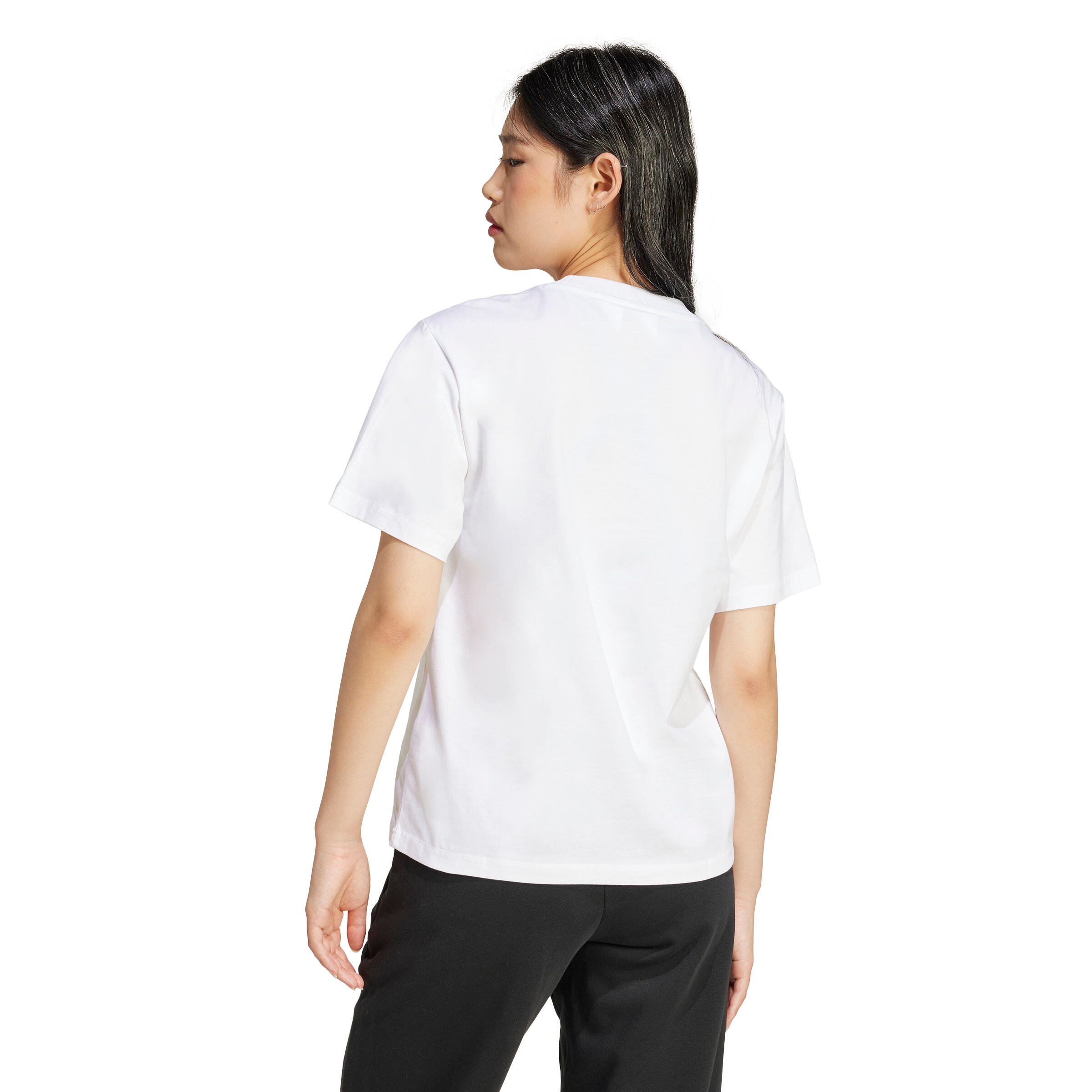 T-shirt da donna adidas Essentials Small Logo 4/6