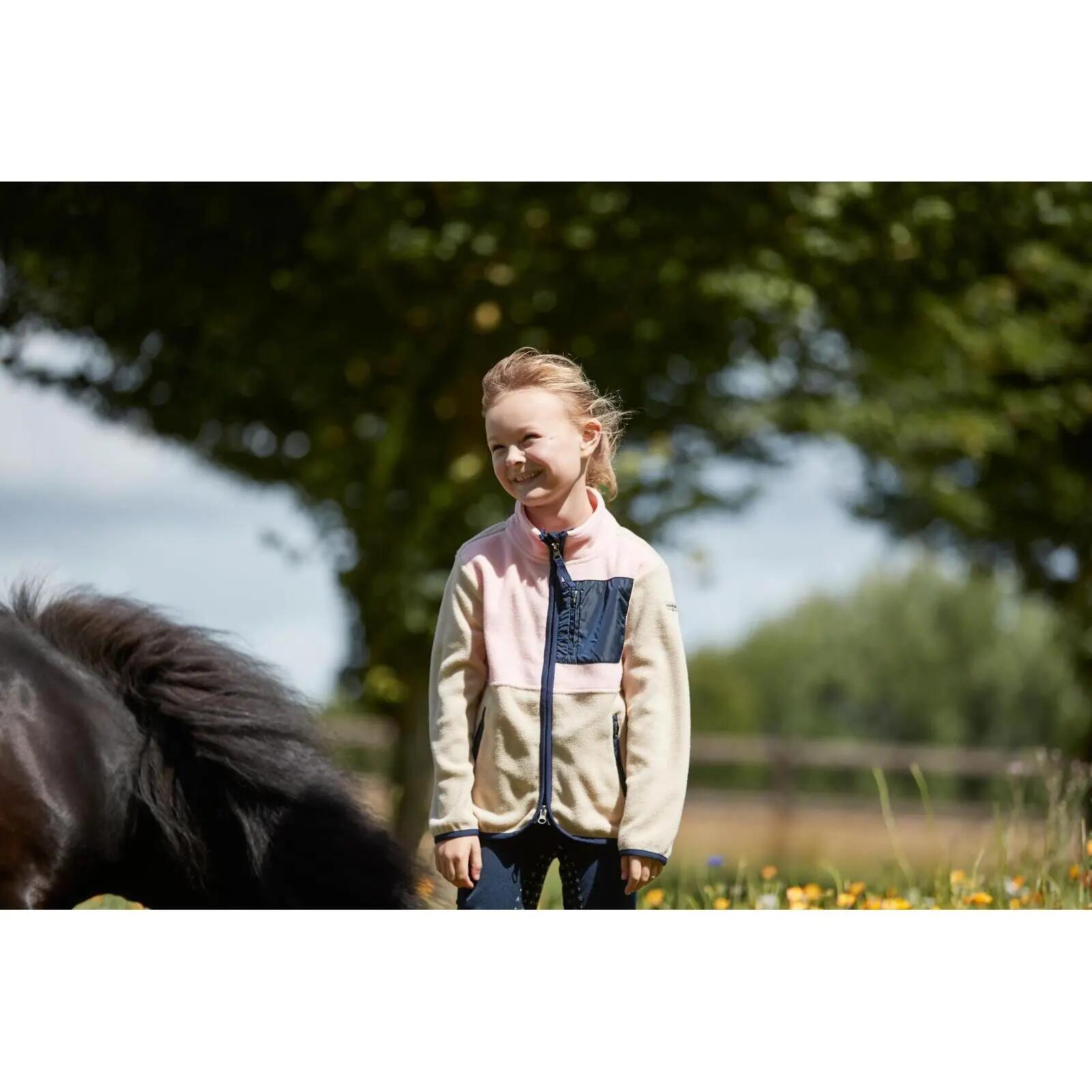 Pile con zip da bambina Equipage Minna 2/7
