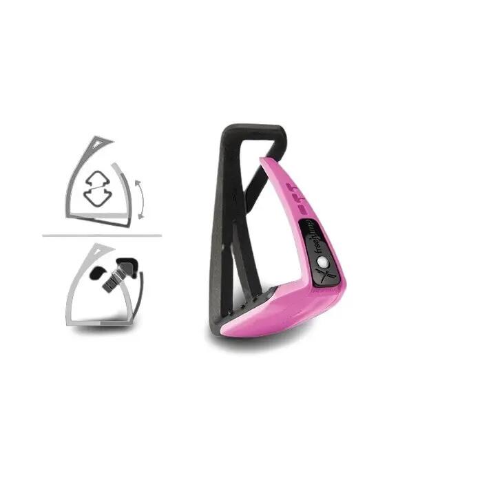 Strzemiona bezpieczeństwa do jazdy konnej Free Jump Soft'Up Lite 1/1