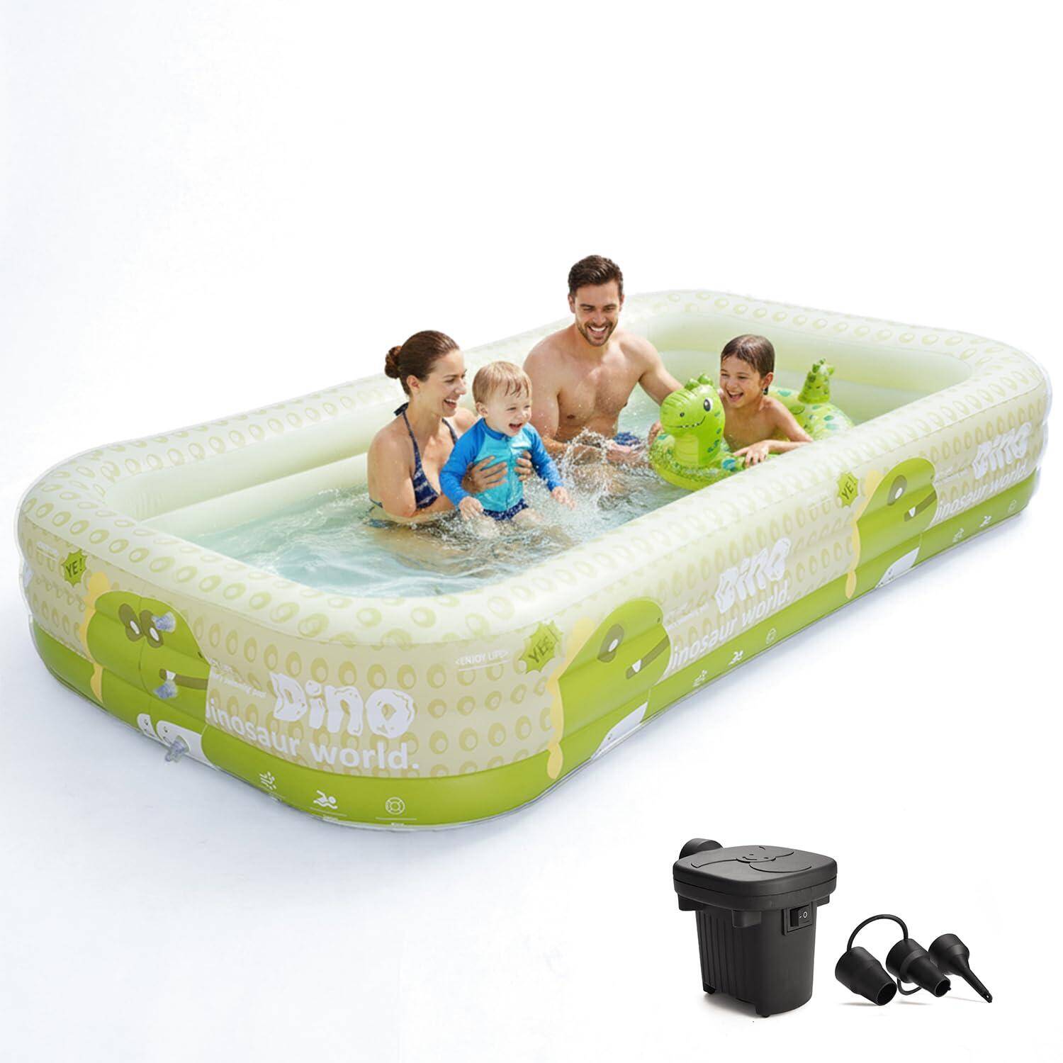 Lifelong Inflatable Swimming Pool 10 feet  for adults and children -  1