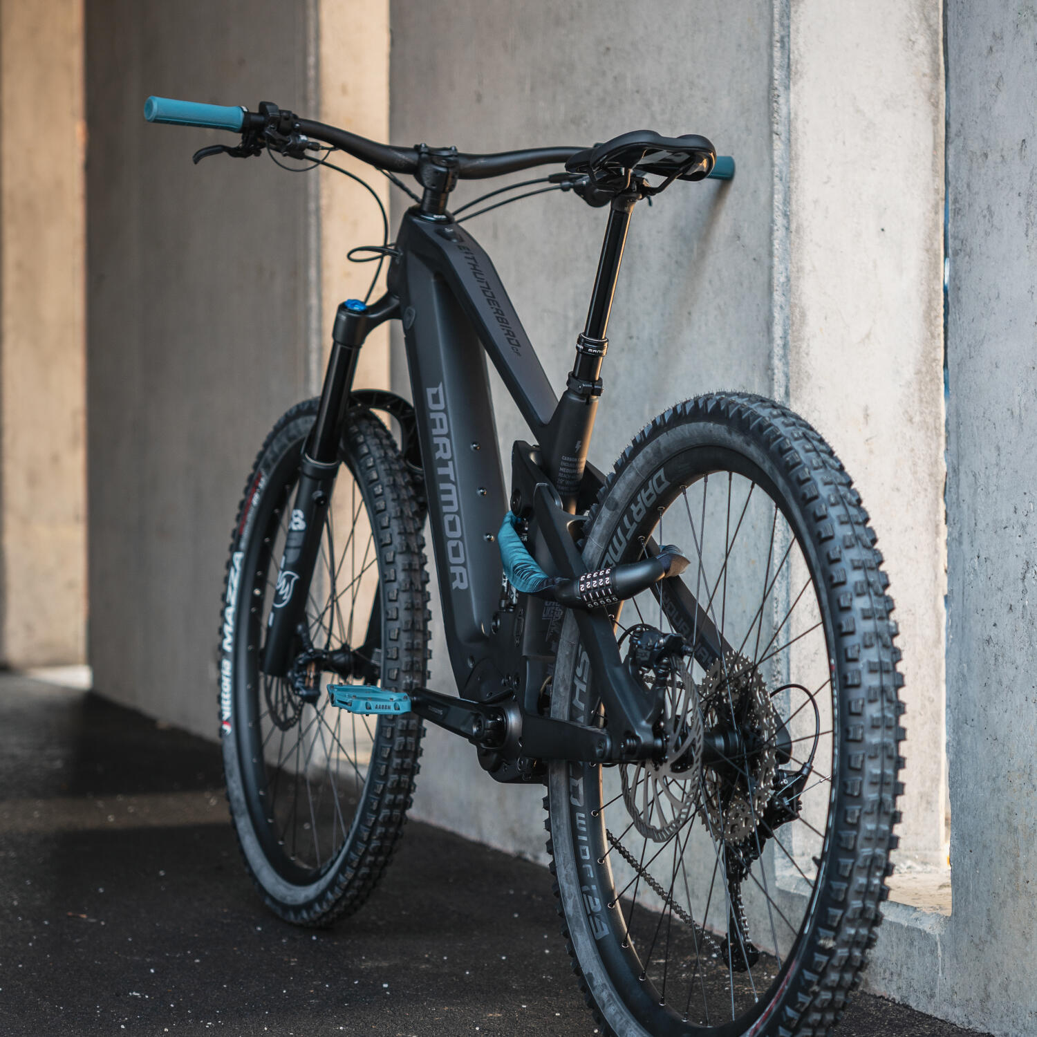 Lock One Fahrradschloss mit 5-stelligem Zahlencode - Graublau 7/7