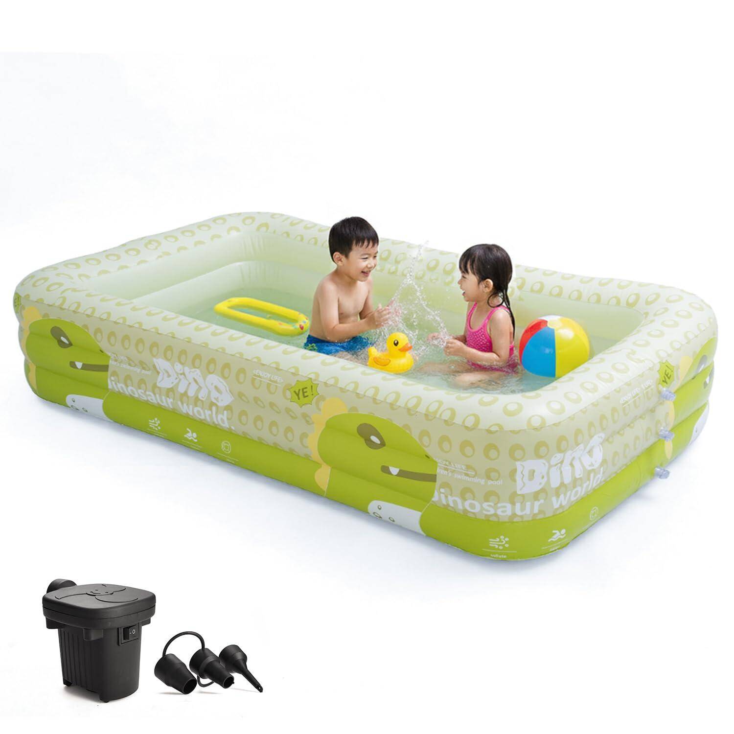 Lifelong Inflatable Swimming Pool 7 feet for adults and children -  1