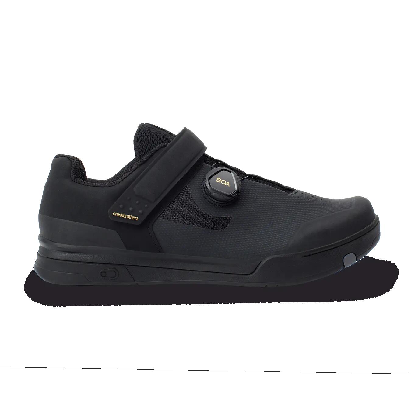 Buty MALLET BOA - czarne/złote / czarna podeszwa 4/7