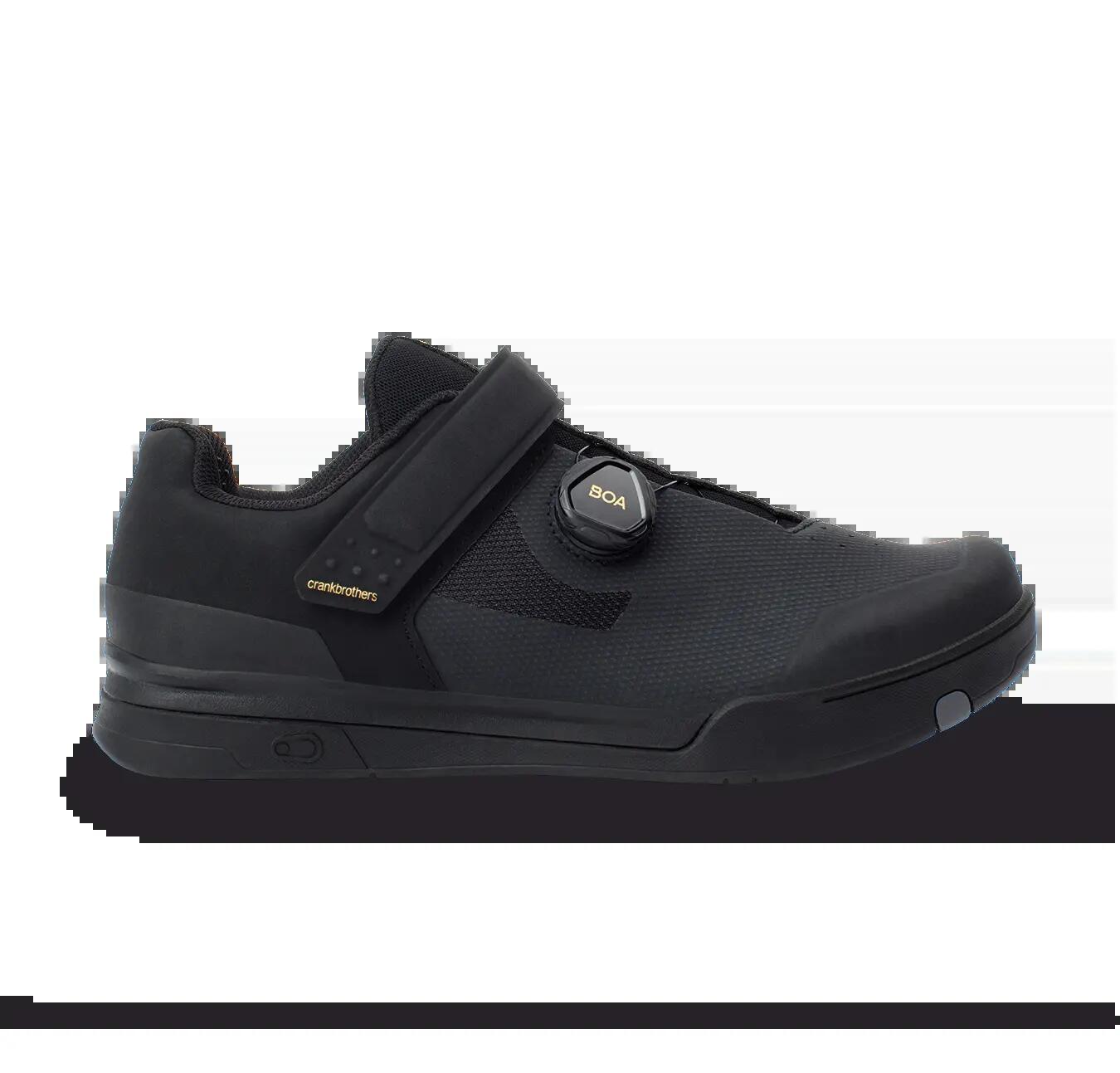Buty MALLET BOA - czarne/złote / czarna podeszwa 4/7