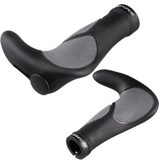 Chwyty rowerowe do kierownicy z rogami Force Gel 102mm