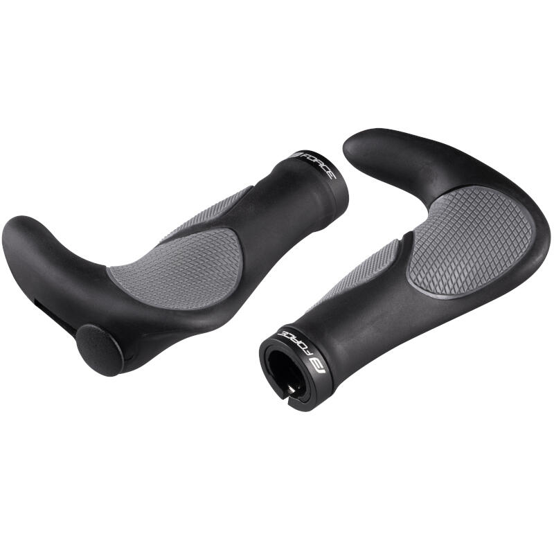 Chwyty rowerowe do kierownicy z rogami Force Gel 102mm 2/3