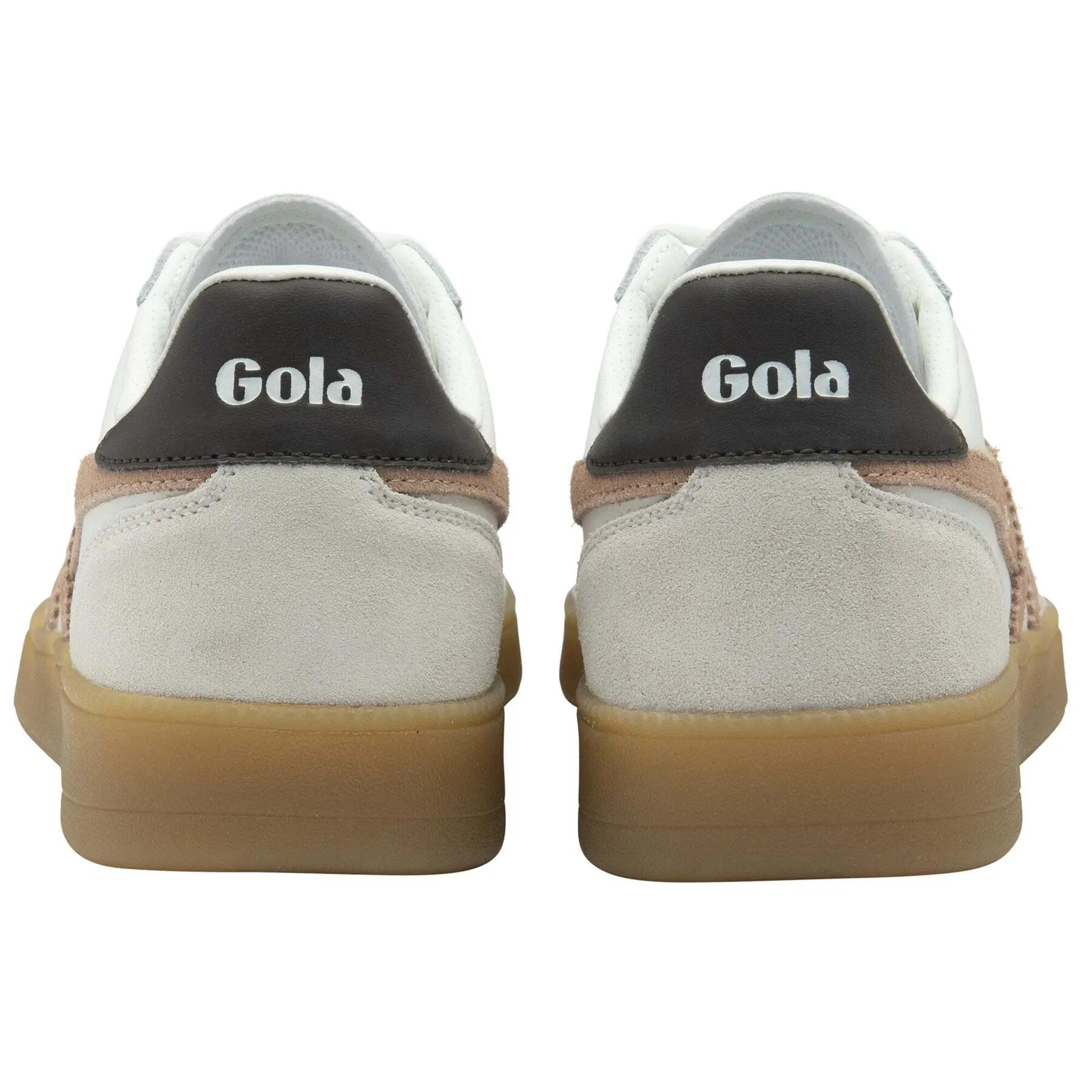 Sapatilhas de mulheres Gola Viper Leather Trainer 4/5