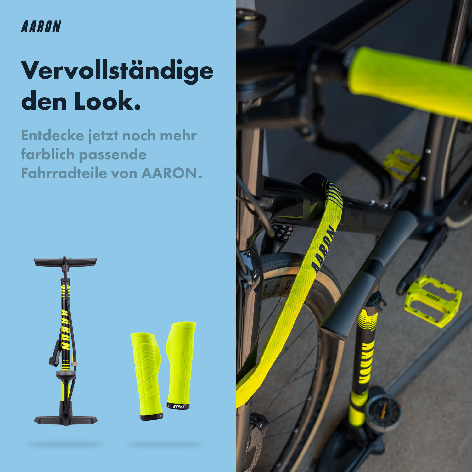 Lock One Fahrradschloss mit 5-stelligem Zahlencode - Gelb 6/7
