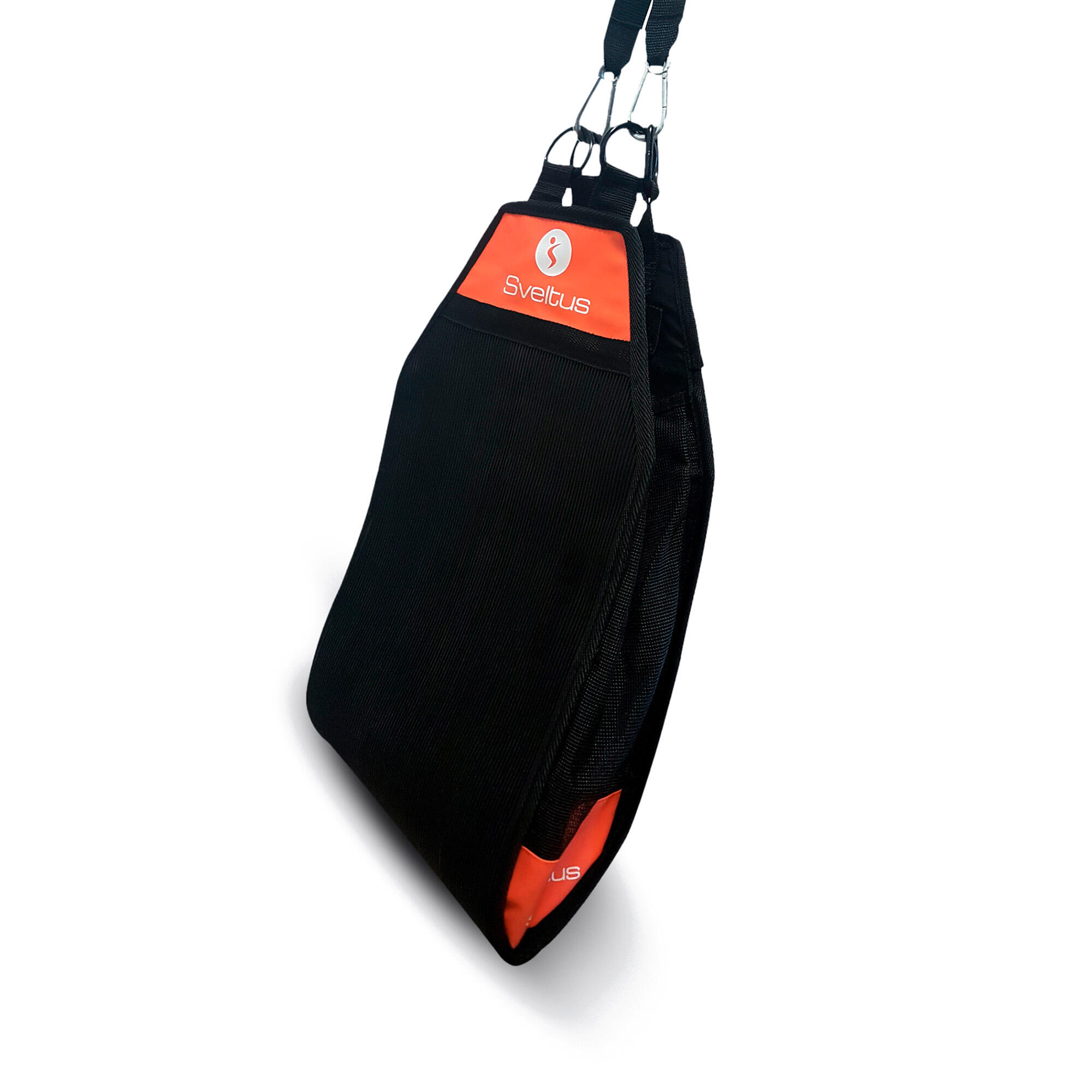 Zak met gewicht Sveltus verstelbare gewicht slee trainer zwart/oranje 6/6