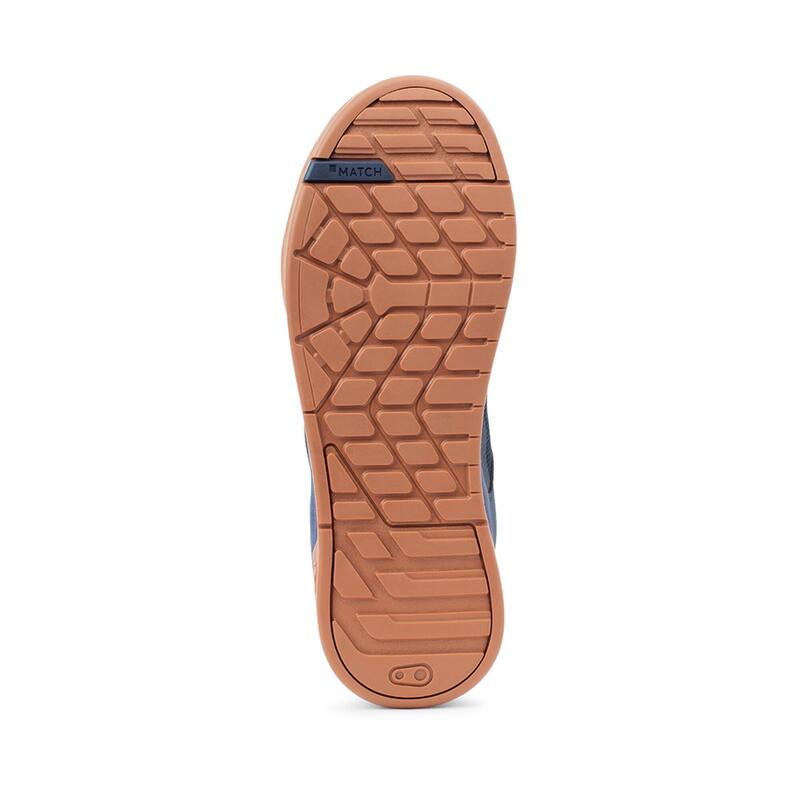 Încălțăminte STAMP LACE - bleumarin/argintiu / talpă maro