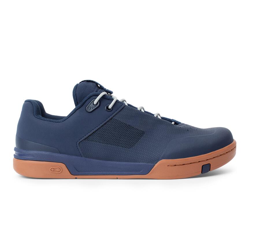 STAMP LACE Schuhe - marineblau/silberne Sohle 4/6