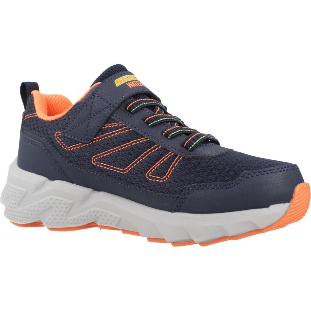 Chaussure de randonnée Baskets Enfants Skechers ELITE SPORT TREAD Marin 5/5