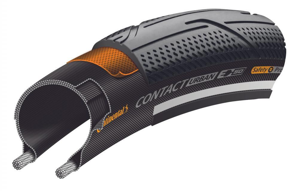 Pneu Continental Contact Urban 26'' Tubetype rígido Pure Grip E-50 Safety Pro Re 3/3