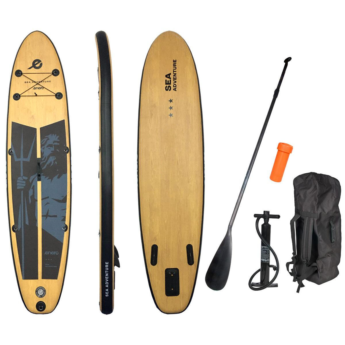 Deska Sup Enero 320x76x15CM dmuchana z plecakiem 3/7