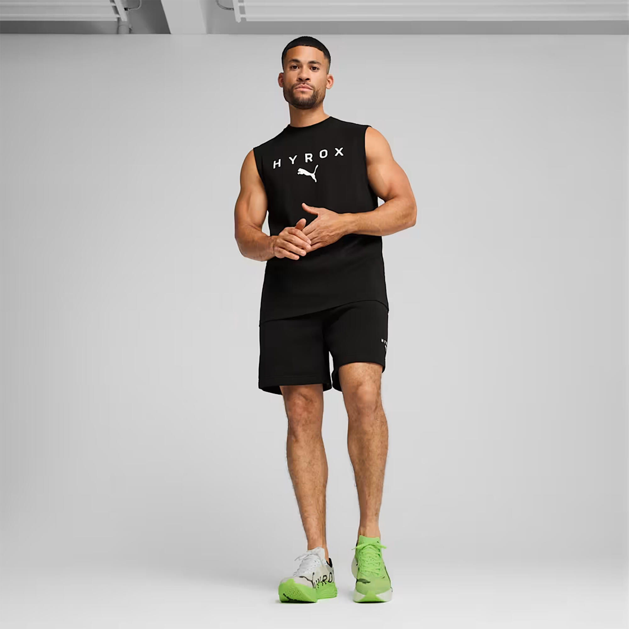 PUMA x HYROX sweatshort voor heren PUMA 7/7