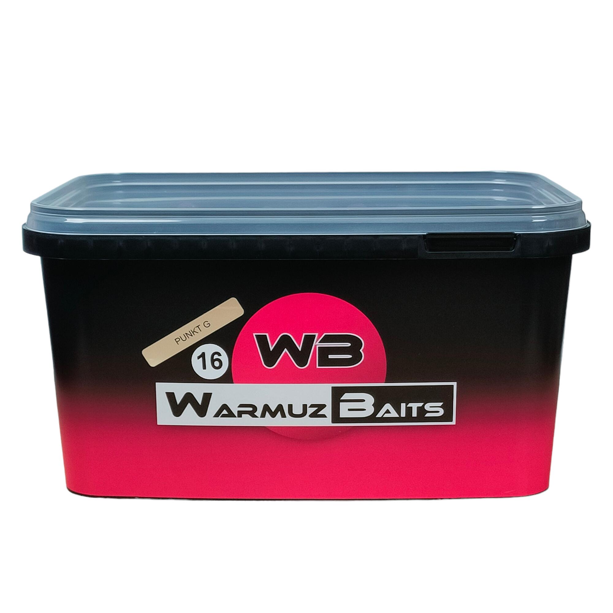 Kulki zanętowe 16mm Warmuz Baits Wiadro 3kg PUNKT G 3kg 16mm WIADRO 2/4