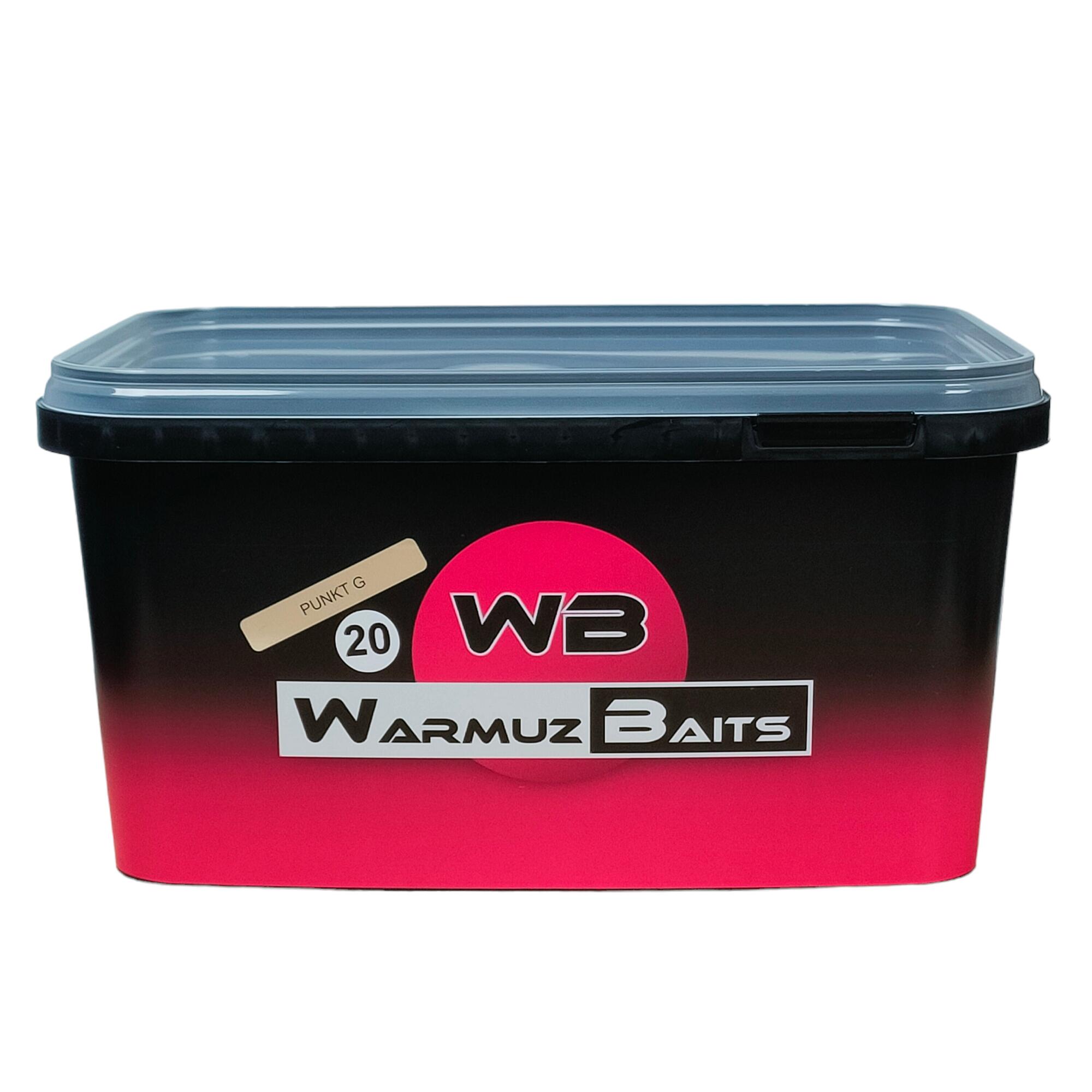 Kulki zanętowe 20mm Warmuz Baits Wiadro 3kg PUNKT G 3kg 20mm WIADRO 2/4