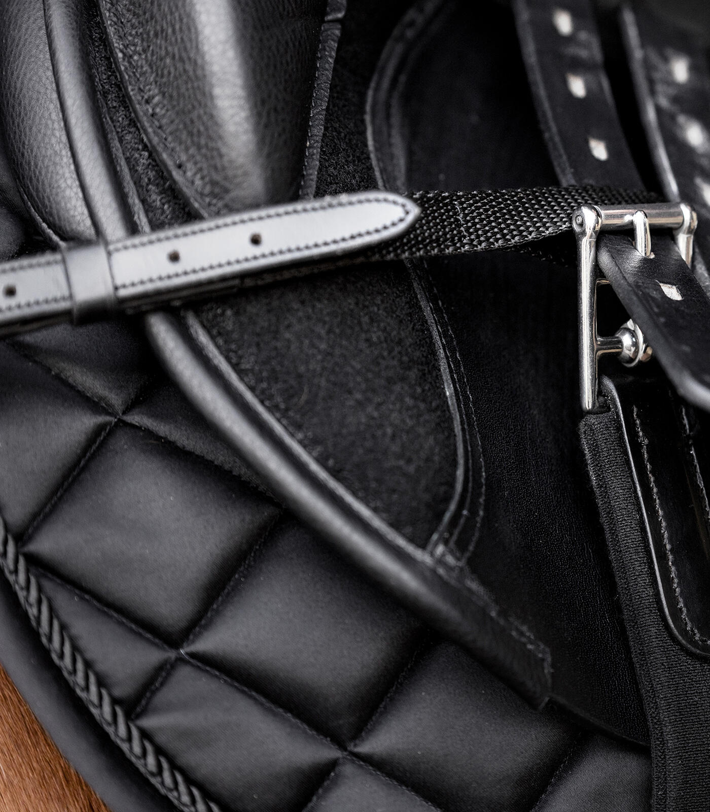 Leather hunting collar for horse Waldhausen X-Line 5/5